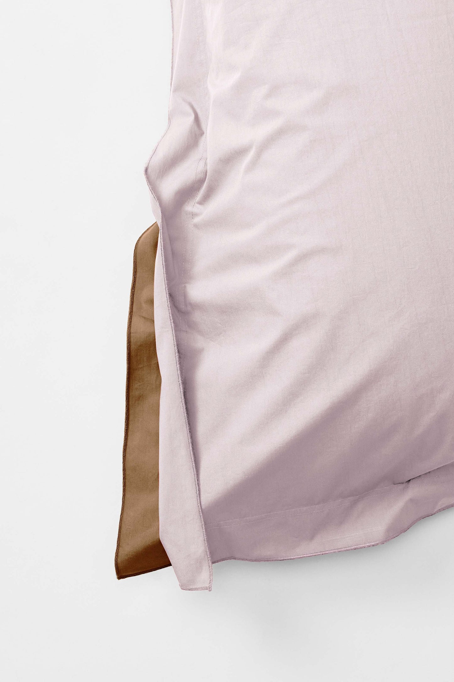 Duvet Cover in BI COLOUR Carob and Lilac